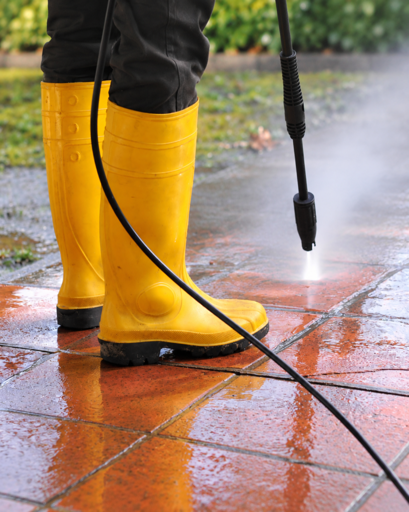 Driveway Pressure Washing